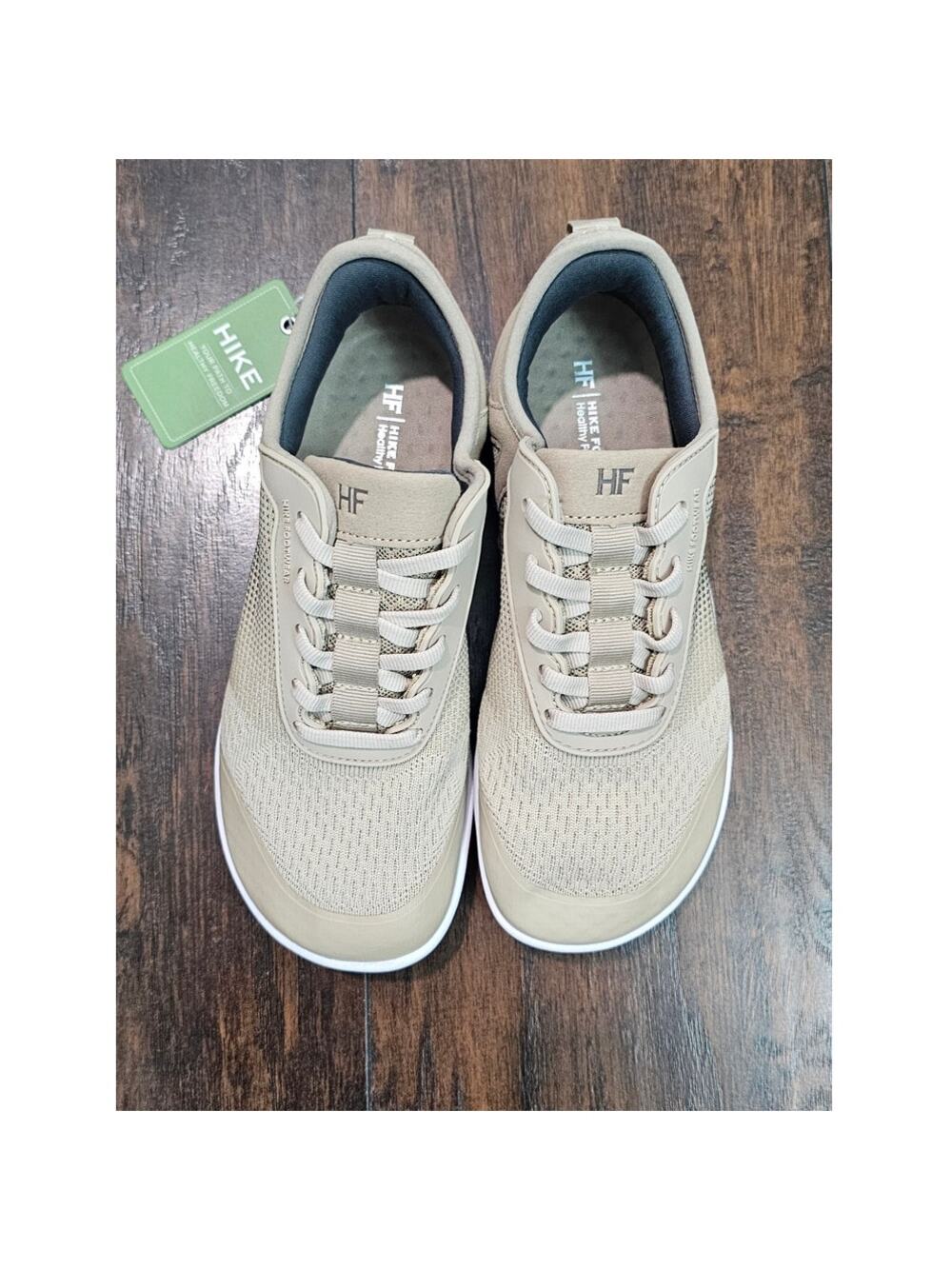 Hike Footwear Stride Barefoot Shoes Women's Size 7 Beige White New